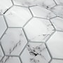 York Wallcoverings Carrara Marble Hexagon Peel and Stick Backsplash (TIL4245FLT)~#|#~53A6D2C1-9DFD-4F71-A59557E134FA4122_sc7