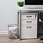 Mind Reader Metal Mesh Trash Can Without Lid, 4.4 Gallon, Silver (1CIRGA-SIL)~#|#~53A7600B-174E-4E1E-B1B5D16ABD6EB588_sc7