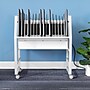 Luxor 16-Unit USB-C Open Charging Cart, White Powder-Coated Steel (CHMC005)~#|#~53AAF2D4-2B8C-4226-9E3D3D2EBD667EED_sc7