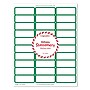 Geographics Holiday Address Labels, Green, 90/Pack (50072)~#|#~53ADB5E5-253F-4A3E-AE87CCCFA545A5F9_sc7