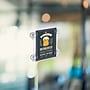 Azar Sign Holder, 5.5" x 8.5", Wall Mounted, Vertical, Clear Acrylic, 2/Pack (106626)~#|#~53AE109A-CD45-488C-A79438B77951A675_sc7