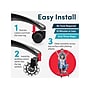 Lifelong Wheels Chair Caster, Clear/Black, 5/Set (B08ZQSGV23)~#|#~53B4677D-1C46-416C-9696C58AEA61E84E_sc7