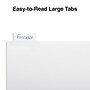 Staples Big Tab Insertable Dividers, 8-Tab – Clear Paper Binder Dividers for Easy Organization~#|#~53B5CD88-B408-4380-832D5046831C015A_sc7