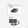 Plugable USB 3.0/USB-C to Dual HDMI Adapter, Black (UGA-HDMI-2S)~#|#~53B7CB85-916F-48FA-88CF229FDBED8B6B_sc7