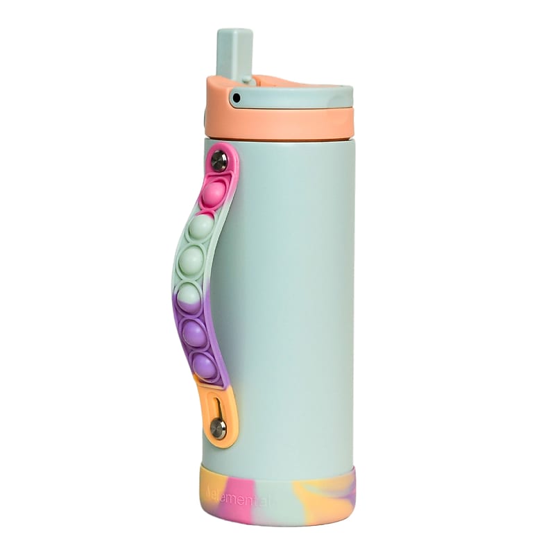 Elemental Iconic Pop Stainless Steel Triple Wall Insulated Water Bottle, 14 oz., Mint Sorbet (EMLEB14MS32P) image 1