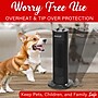 Brentwood 1500-Watt 5000 BTU Portable Ceramic Electric Tower Heater, Black (H-C1618BK)~#|#~53BAC469-A9C4-4AD6-9259E28B1ECEAF8C_sc7