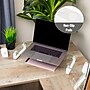 Mind Reader Contemporary Monitor Stand and Laptop Riser, Clear (GLASS-CLR)~#|#~53BAE76C-3D2F-4934-9E5B55A220B99A7F_sc7