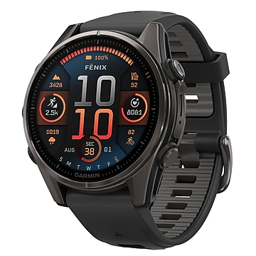 Garmin fenix 8 AMOLED Multisport GPS Smartwatch, Slate Gray