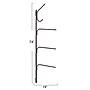 Household Essentials Hinge-It Clutterbuster Valet Stand, Black (HE1082)~#|#~53C7B2EF-7415-4338-9E1DBD36046E4A72_sc7