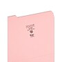 Smead Reinforced Top Tab Colored File Folders, Letter, Pink, 100/Bx (12634)~#|#~53C8C437-F727-48EE-9F3A9E14191717C0_sc7