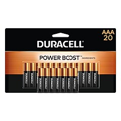 AAA - AAA キャラメル Duracell Coppertop AAA Alkaline Battery, 20/Pack (MN2400B20Z