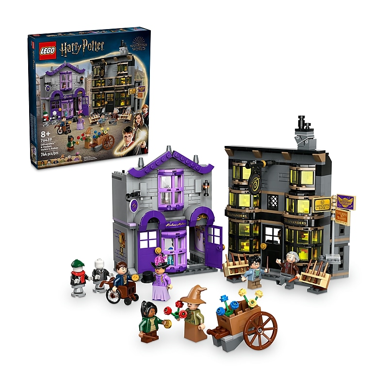 LEGO Harry Potter Ollivanders & Madam Malkins Robes, 744 Pieces (76439) image 1
