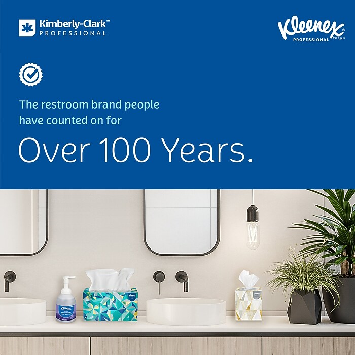 Kleenex Multifold Paper Towels, 1-ply, White, 150 Sheets/Pack, 16