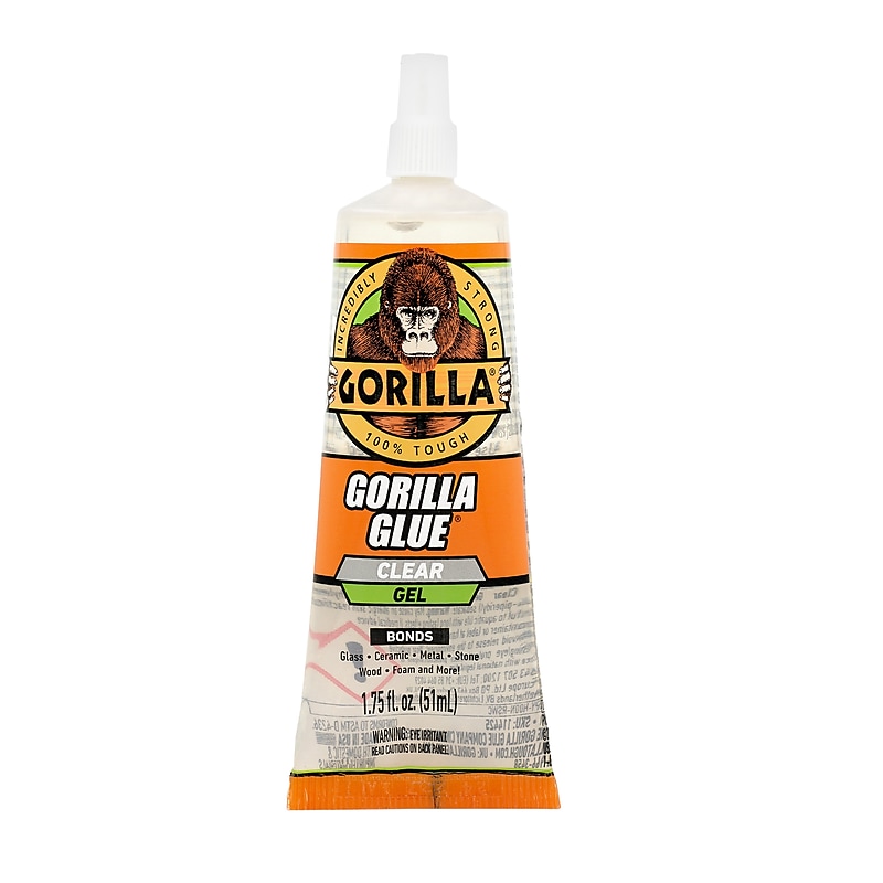 Gorilla Gel Craft Glue, 1.75 oz., Crystal Clear (113455) image 1