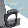 Click365 Classic Ergonomic Bonded Leather Executive Big & Tall Chair, 350 lb. Capacity, Gray (CCHR10023D)~#|#~53E86051-B3D2-4045-89EE2170A64C2A6A_sc7