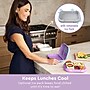 bentgo Chill Kids Bento Box, 4-Compartment, Vivid Orchid Speckle, 22 oz. (BGOCHL-VO)~#|#~53EBF44B-6AE3-4CE1-8D2F10EFC860F125_sc7