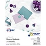 Avery Easy Peel Laser/Inkjet Round Labels, 3/4" Diameter, White, 80 Labels/Sheet, 10 Sheets/Pack, 800 Labels/Pack (4221)~#|#~53EEE7D1-310D-49C4-9623999609FA9686_sc7