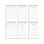 Better Office To-Do List Notepad, 5.5" x 8.5", Ruled, White, 50 Sheets/Pad, 6 Pads/Pack (25825-6PK)~#|#~53F1DB65-4A63-4BA7-945BFB43DCAA5B88_sc7