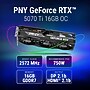PNY NVIDIA GeForce RTX 5070 Ti OC Triple Fan PCIe 5.0 16GB GDDR7 Gaming Graphics Card, 2295 MHz Core, Black~#|#~53F40271-1D65-453F-BC00E3BFF36BB17A_sc7