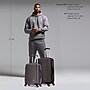 InUSA Royal 2-Piece Hardside Spinner Luggage Set, TSA Checkpoint Friendly, Brown (IUROY0SM-BRO)~#|#~540096E2-4DC7-457C-9074CE2767959615_sc7