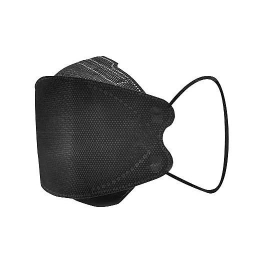 Globe 7765B KN95 Respirator Masks, Adult, Black, 20 Masks/Pack, 2 Packs/Carton (7765B-50)~#|#~540B2023-8BB5-4089-BF1FD44DE408C3B7_sc7