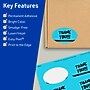 Avery Laser/Inkjet Multipurpose Oval Labels, 2" x 3-1/3", Bright Blue, 160/Pack (94056)~#|#~540DAA65-61DD-46EF-AC3DDD590C60F806_sc7