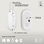 Logitech Pebble 2 Wireless Ergonomic Keyboard and Optical Mouse Combo for Mac, Tonal White (920-012201)~#|#~540EEA18-B24F-4806-9882872E0E1C441D_sc7