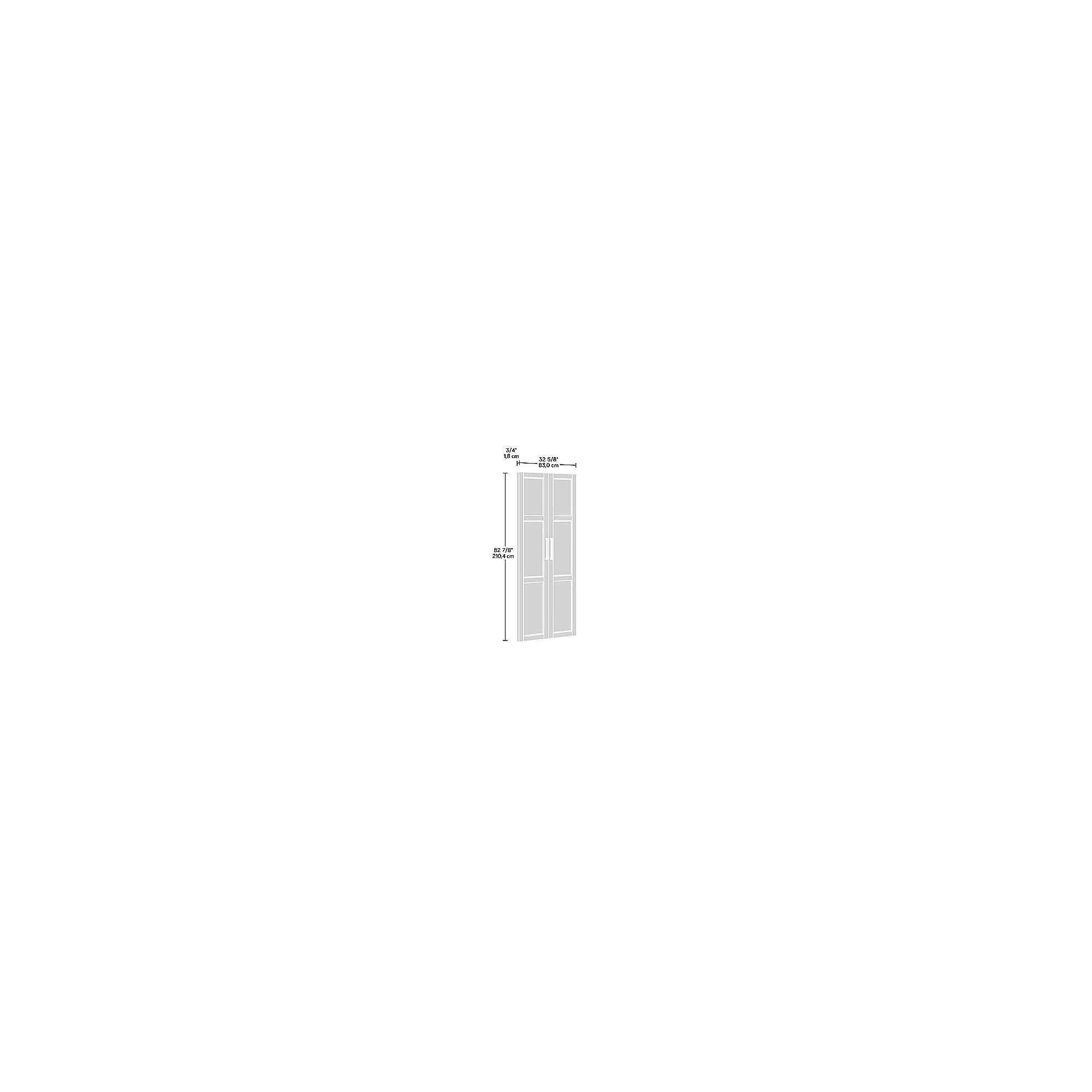 Sauder GarageCore 83″H Tall Storage Cabinet Doors, White (446194) Sansujyuku sansujyuku.com