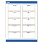 Avery Laser/Inkjet Rectangle Multipurpose Labels, 2" x 4", White, 100/Pack (S00DNR)~#|#~5418FA2C-7472-4DED-8339C624897A793D_sc7