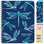 2026-2027 Excello Brands 8.5" x 11" Academic Weekly & Monthly Planner, Paperboard Cover, Dragonflies (FSHN-AY26-8511-59)~#|#~5419E3B2-385F-437F-B4ABF215FD98D9EE_sc7