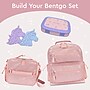 bentgo Kids Bento Box, 5-Compartment, Carousel Unicorns, 19.2 oz. (BGKDPT-CSL)~#|#~541C6FC0-7B22-4B66-B292450C634B7115_sc7