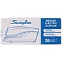 Swingline Breeze Electric Desktop Stapler, 20-Sheet Capacity, Black/White (42131/43132)~#|#~54201D45-A1BF-48A3-957CEA337BCA69AF_sc7
