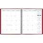 2026-2027 AT-A-GLANCE 9" x 11" Calendar Year Monthly Planner, Faux Leather Cover, Red (70-250-13-26)~#|#~54202CD0-BE6A-4E3F-AC1AD8A929D22845_sc7