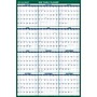 2026 AT-A-GLANCE 32" x 48" Yearly Dry Erase Wall Calendar, Reversible, White/Green (PM310-28-26)~#|#~5422BD3A-583C-4018-8570BFF4EF399476_sc7
