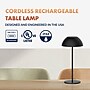 Newhouse Lighting Aurora 15" LED Table Lamp, Black (NHTL-AU-BLK)~#|#~54241AA0-7692-4013-B10668875DC99516_sc7