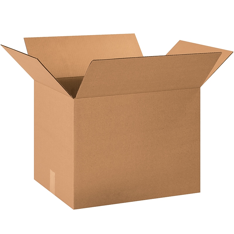 22" x 15" x 15" Shipping Boxes, 32 ECT, 20/Bundle (221515) image 1