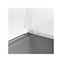 Iris Plastic File Box with Split Lid, Letter Size, Gray, 4/Pack (500167)~#|#~542C5F48-553A-4C47-9F3DECD6FA50D48F_sc7