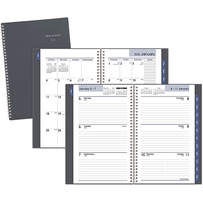 AT-A-GLANCE Weekly/Monthly Appointment Book, January 2018 - December 2018, 4-7/8" X