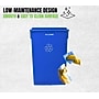 Alpine Industries Polypropylene Recycling Bin, 23 Gallon, Blue (ALP477-R-BLU)~#|#~54343578-B083-43FE-9D98702F5534D863_sc7