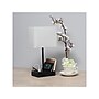Simple Designs LED Multiuse Table Lamp, Black/White (LT1110-WOB)~#|#~543663DE-DF29-408C-967D05C9F43D69A0_sc7