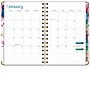 2026 Global Printed Products 5.5" x 8" Weekly & Monthly Planner, Paperboard Cover, Rainbow Floral (FSHN-CY26-58-53)~#|#~543F89BA-B832-433C-B36E68E289CAA794_sc7