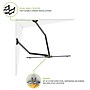 Kanto Full Motion Corner TV Mount for 37" - 70" TVs, Black (PDC650)~#|#~5444E904-FDA6-45A7-B77417B36D0D30AD_sc7