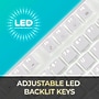 Adesso EasyTouch 680 Illuminated Mechanical Keyboard, White (AKB-680UW)~#|#~544F02B2-8F48-4077-AE6957C42043F9DE_sc7