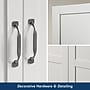 Sauder Select 71"H Storage Armoire, 2 Drawers, White (420495)~#|#~5450BF3B-3B2F-4000-992F438852CD59AB_sc7