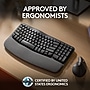 Logitech Ergo Series Wave Keys Wireless Ergonomic Keyboard, Graphite (920-011898)~#|#~5452FB1B-3AB7-46B5-9CEABED945158AE1_sc7