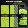 GloWear 8294BK High Visibility Short Sleeve Black Bottom T-Shirt, ANSI Type R Class 2, Lime, 2XL (22276)~#|#~5453E21E-013F-416E-A9F17637FCB41785_sc7