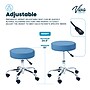 Viva Comfort Armless Vinyl Medical and Lab Stool, Blue (ADI910-01-BLU-MK)~#|#~5459EBD1-60F2-447D-A4ABDFE52D093E06_sc7