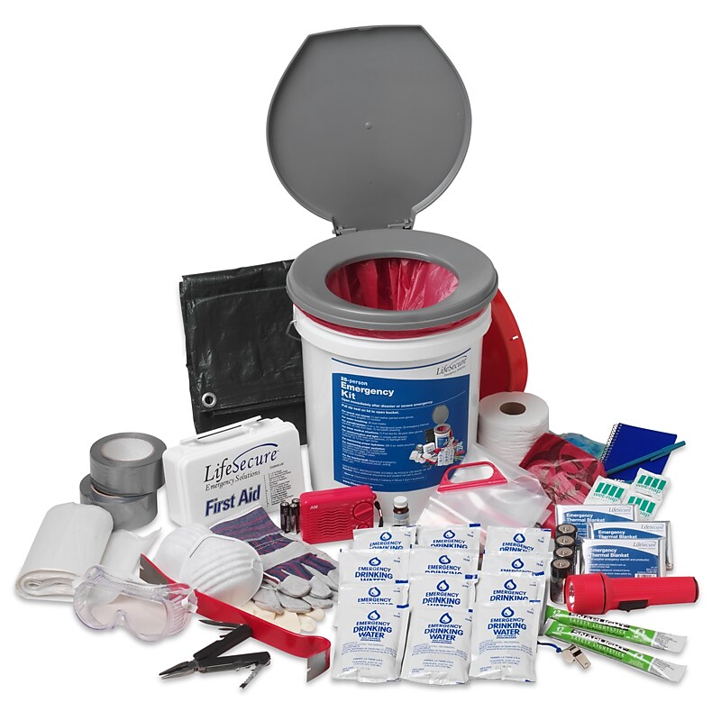 MobileAid Shelter-In-Place 25-Person Lockdown Emergency Preparedness Kit (31001) image 1