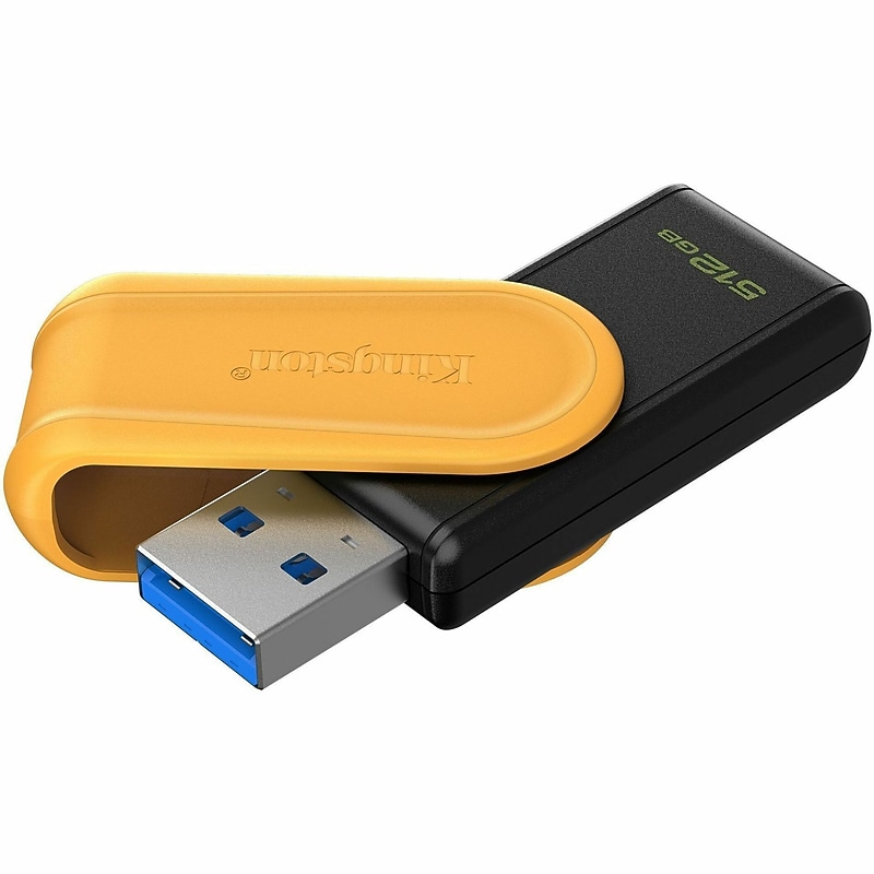 Kingston DataTraveler Exodia S 512GB USB 3.2 Flash Drive, Yellow (DTXS/512GB) image 1