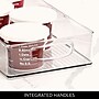 iDESIGN Large Stackable Plastic Storage Bin, Clear (63599)~#|#~545BC7B8-14C5-45EB-8536538F41513C5A_sc7